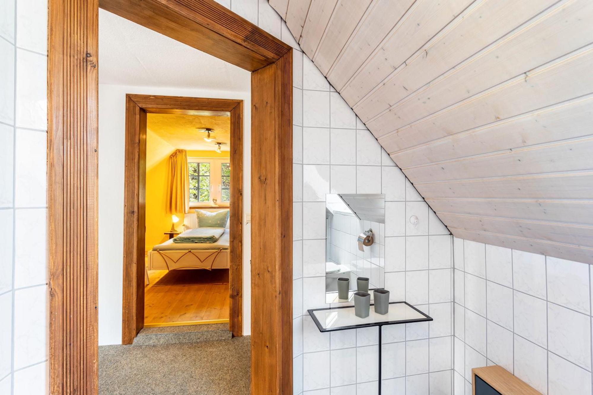 Fachwerk-Ferienhaus 1764 Eslohe Esterno foto