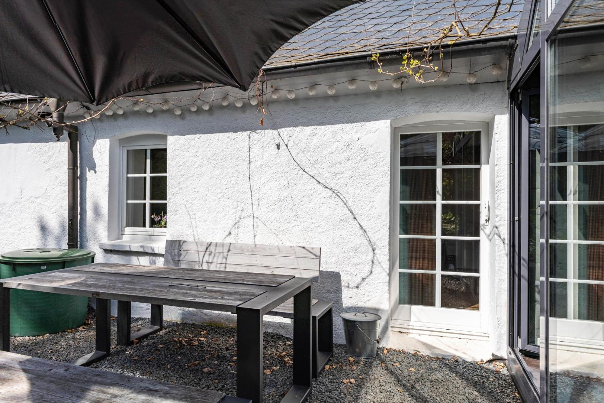 Fachwerk-Ferienhaus 1764 Eslohe Esterno foto